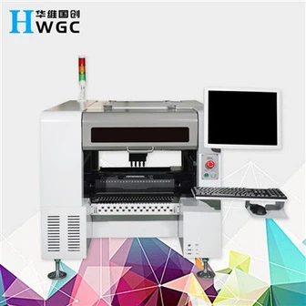 Agħżel U Poġġi Magni Kapaċità Mgħaġġla ta' Agħżel U Poġġi B'Veloċità ta' 7000 Cph Għal 48 ICs U BGAs SMT HW-T 4-44F/50F